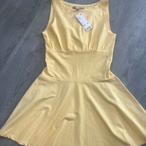 Urban Outfitters Yellow Mini Dress NWT